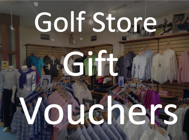 Golf Store Gift Vouchers