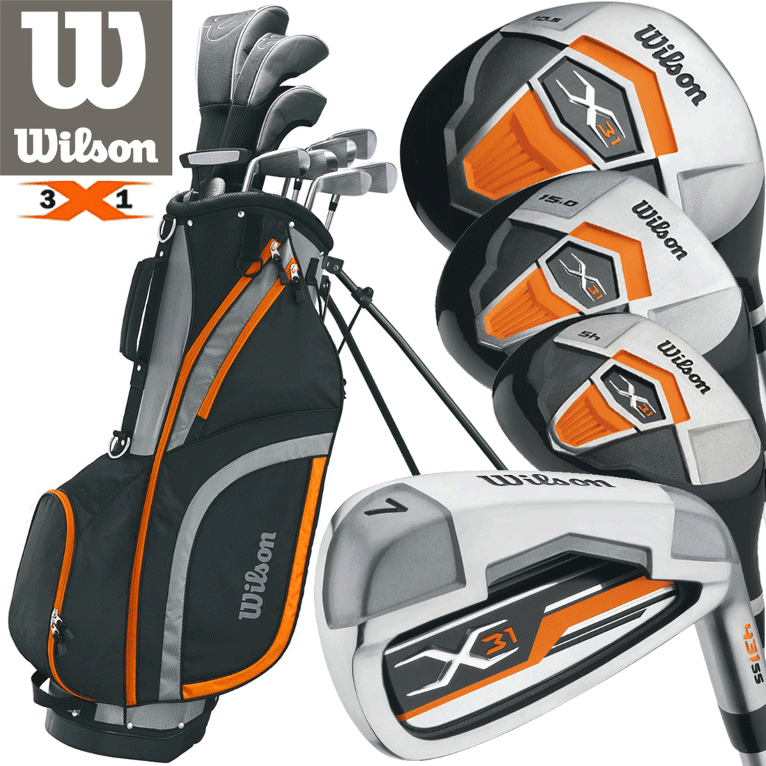 Wilson X31 Beginner Golf Set